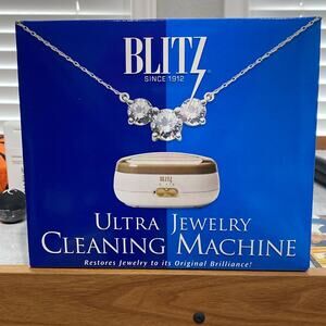 New Blitz‎ ultra jewelry cleaning machine for everything from pearls to diamonds